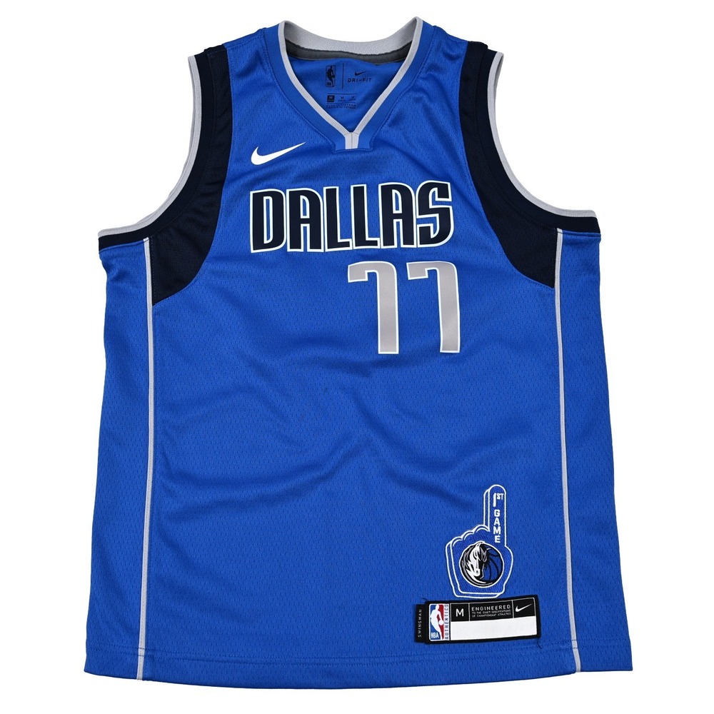Nike Dallas Mavericks Luka Doncic #77 Dri-FIT Swingman 1st Game Jersey Youth M